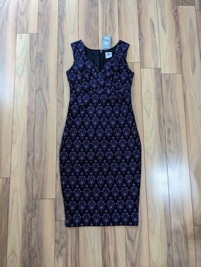 NWT! Disney Parks The Dress Shop The Haunted Mansion Wallpaper Dress Size XS